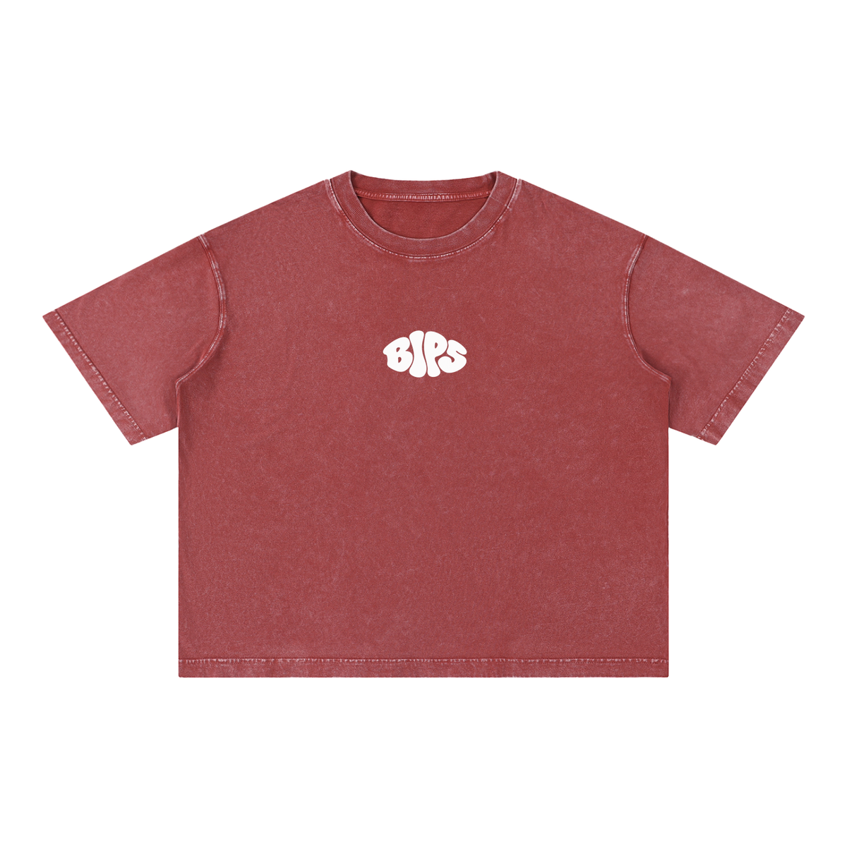 Mineral Wash Boxy Cotton T-Shirt