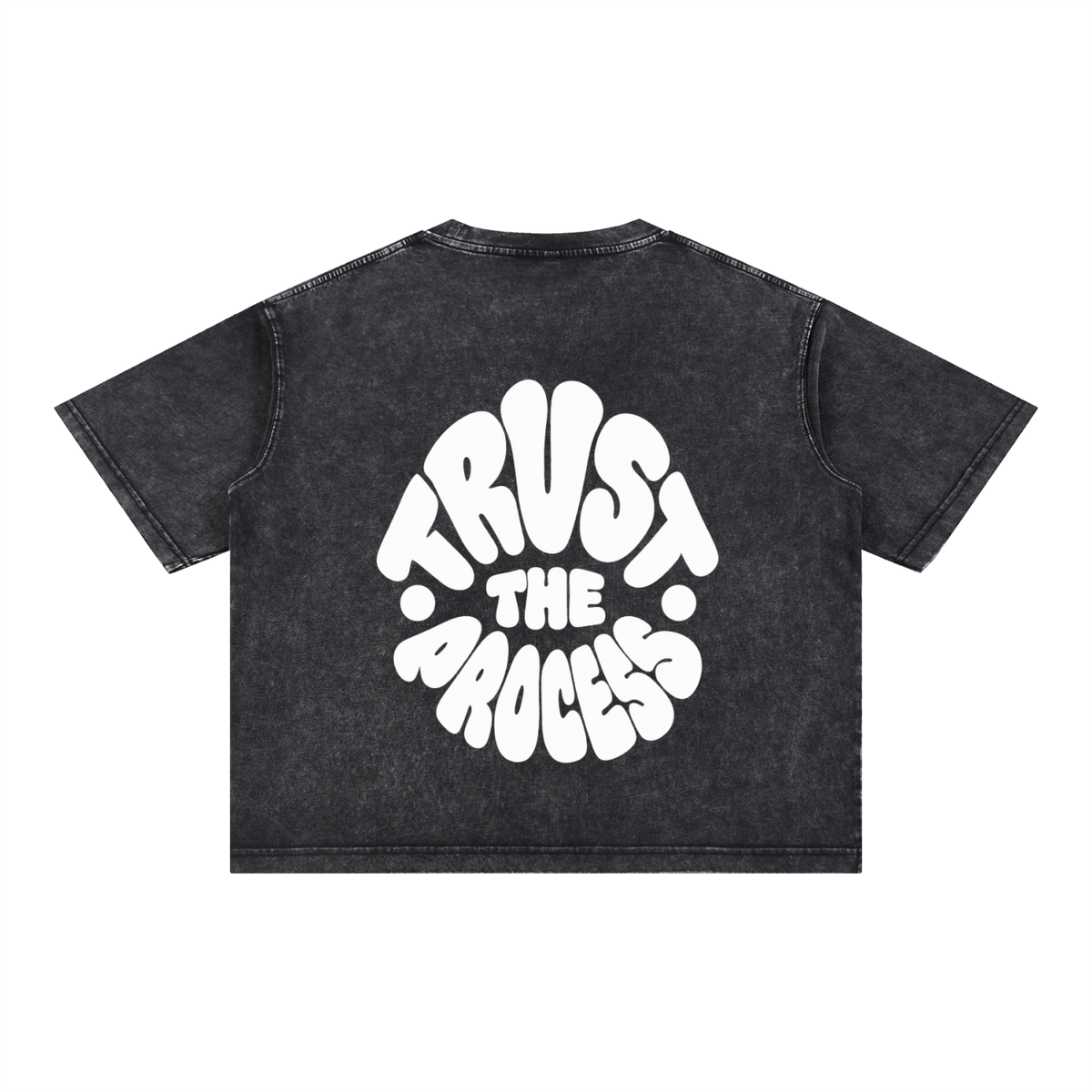 Mineral Wash Boxy Cotton T-Shirt