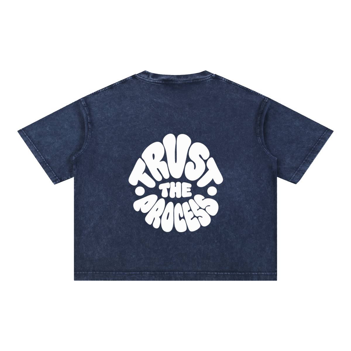 Mineral Wash Boxy Cotton T-Shirt